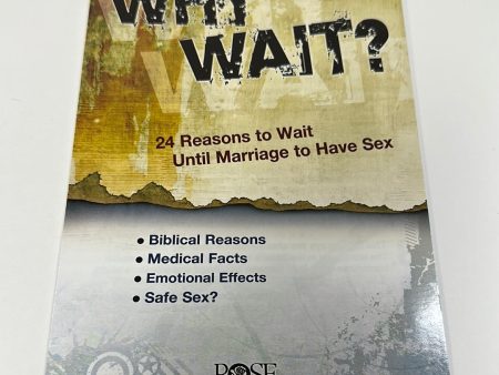 WHY WAIT PAMPHLET-0727 Fashion