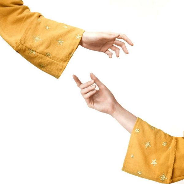 Yellow Stars Blouse Online