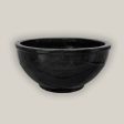 3009L1FS - Matte Black Traditional Low Ceramic Bowl FREE SHIPPING Hot on Sale