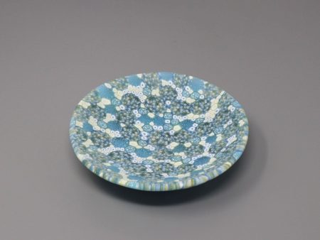 Light Blue Murrine Dish For Discount