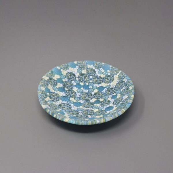 Light Blue Murrine Dish For Discount