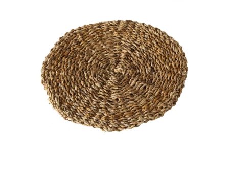 RATTAN NATURAL ROUND PLACEMAT Discount