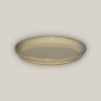 6135H39FS - Round | Yellow Cream Ceramic Plant Saucer | High Fired Ecofriendly Clay - Sizes 8 -24  - FREE SHIPPING Supply