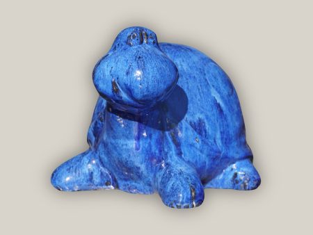 5170N8 - Blue Ceramic Garden Turtle Supply