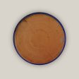 6135H47FS - Round | Blue Ceramic Plant Saucer | High Fired Ecofriendly Clay - Sizes 8 -24  - FREE SHIPPING For Discount