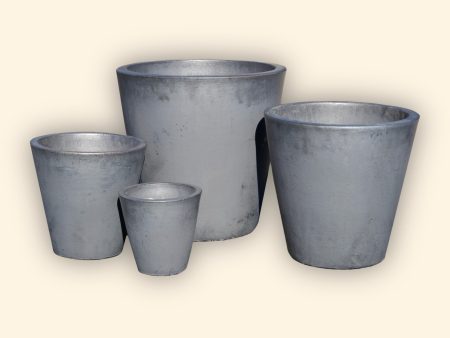 6024H33FS - Matte Black Cone Planter - FREE SHIPPING Online Sale