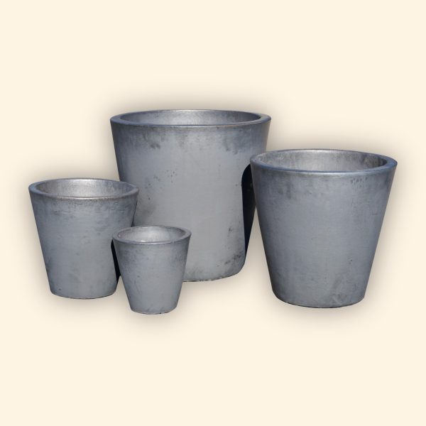 6024H33FS - Matte Black Cone Planter - FREE SHIPPING Online Sale