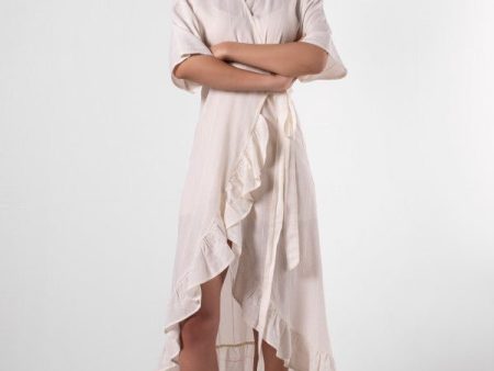 BARINE - Robe à volants Online now