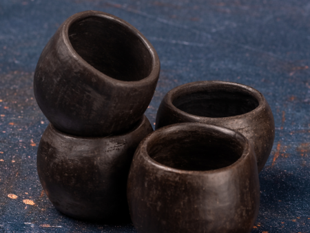 Clay Pottery “Smoky” Shot Glass Fashion