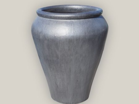 1-3100GAFS - Graphite Palace Extra Large High-Fired  Ceramic Planter Pots – Indoor Outdoor Use – FREE SHIPPING Hot on Sale