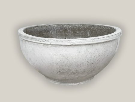 3009L4FS - White Traditional Low Ceramic Bowl FREE SHIPPING Online Sale