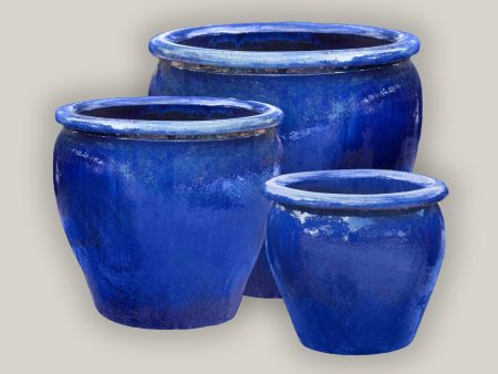 1-3823BC - Blue Cloud Fish Bowl Planter Supply