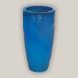 6036H47FS - Blue Tall Tapered Cylinder Planter - FREE SHIPPING Online Hot Sale