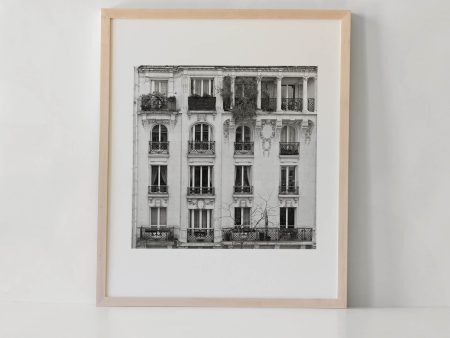 FENÊTRE SUR PARIS ART PRINT Sale