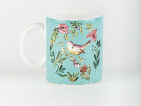 Mug Bird Aqua For Sale