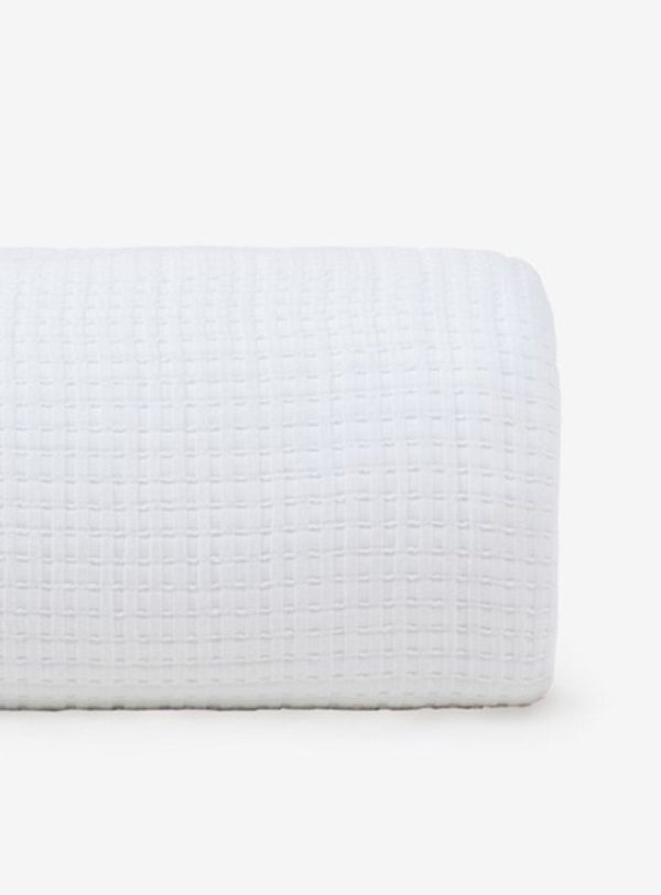 VEGA BED COVER WHITE For Cheap