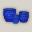 6051H47FS - Blue Dragon Scale Pot - FREE SHIPPING Cheap