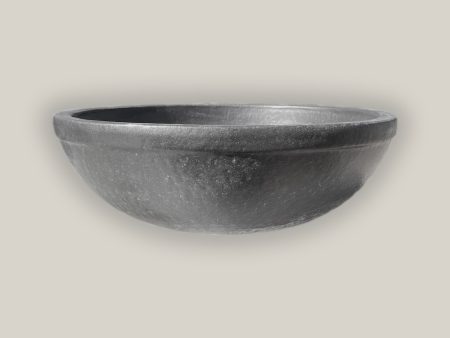 3117L1 - Matte Black Shallow Ceramic Bowl Online now