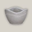 6030H25FS - White Wavy Rim Low Bowl - FREE SHIPPING Online Sale