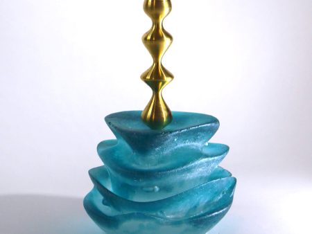 Turned & Cast Stacked Candlestick Holder Online Hot Sale