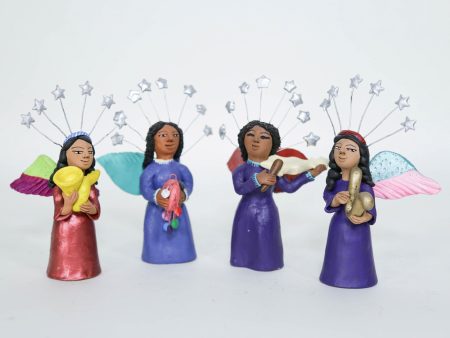 Clay Colorful Angels Cheap