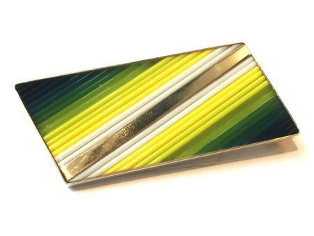 Mirror Image Gradation Parallelogram Pin For Cheap