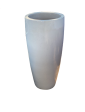 6036H25FS - White Tall Tapered Cylinder Planter - FREE SHIPPING Fashion