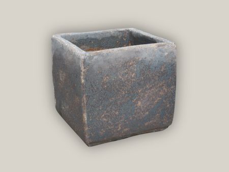 1-6030ADFS - Atlantis Double Fired Cube Pot - FREE SHIPPING Online Hot Sale