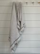 PARGA WAFFLE TURKISH TOWEL - STONE GREY on Sale