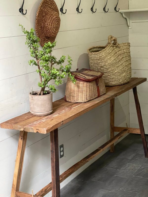 WABI CONSOLE TABLE RECLAIMED TEAK Online Hot Sale