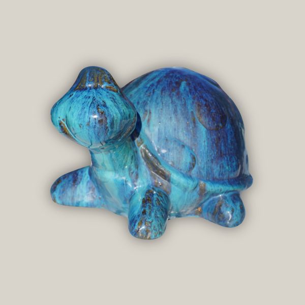 5170N19A - Marble Green Ceramic Garden Turtle on Sale