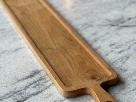 CHEESE PLATTER - TEAK ROOTS WOOD Online Hot Sale