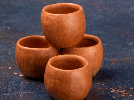 Clay Pottery Shot Glass For Cheap