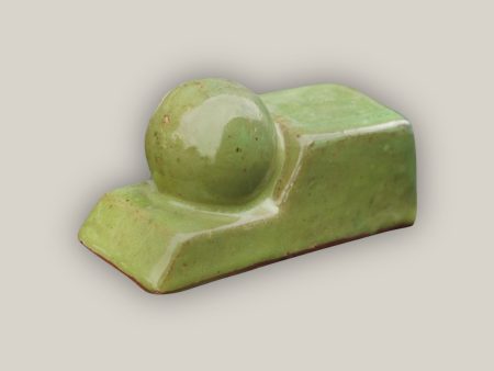 5232P51 - Apple Green Ceramic Bari Pot Feet - Sold Individually on Sale