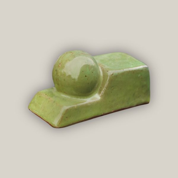 5232P51 - Apple Green Ceramic Bari Pot Feet - Sold Individually on Sale