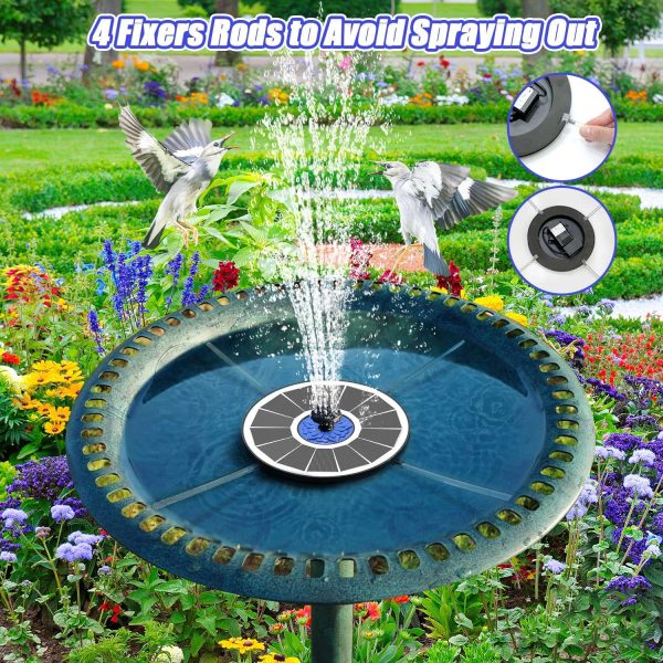 SOLABF3 - Solar birdbath fountain 3.5W For Sale