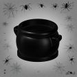 Cauldron Plant Pot with Drainage and Drip Tray For Cheap