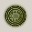 6135H20 - Round | Apple Green Ceramic Plant Saucer | High Fired Ecofriendly Clay - Sizes 8 -24  - FREE SHIPPING Hot on Sale