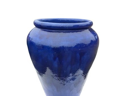 8411N8 - Blue Ceramic Palace Pot on Sale