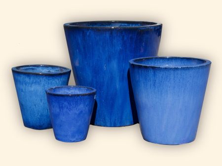 6024H47FS - Blue Cone Planter - FREE SHIPPING Sale