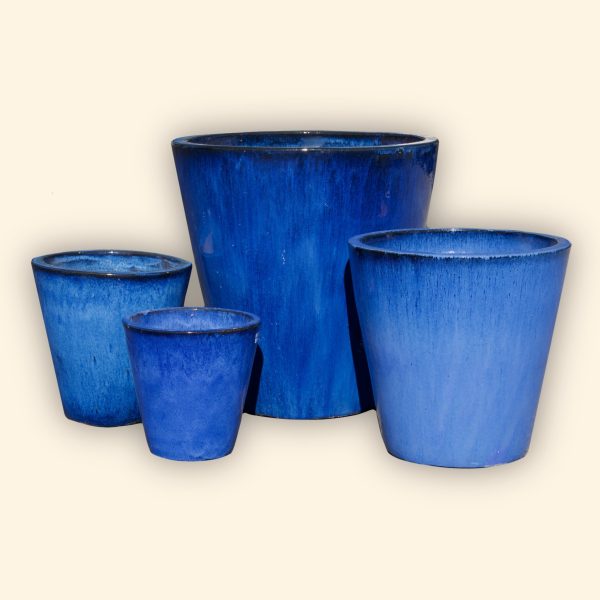 6024H47FS - Blue Cone Planter - FREE SHIPPING Sale