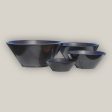 372L1F - Black Low Wide Planter- FREE SHIPPING For Cheap