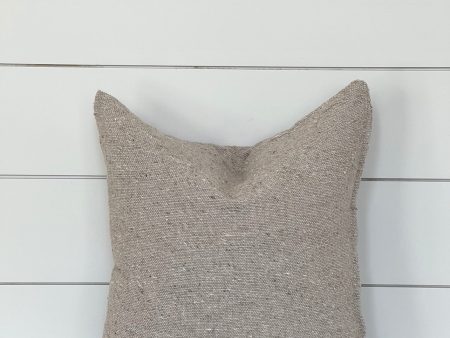 LAUREL CUSHION LIGHT WASHED TAUPE Fashion