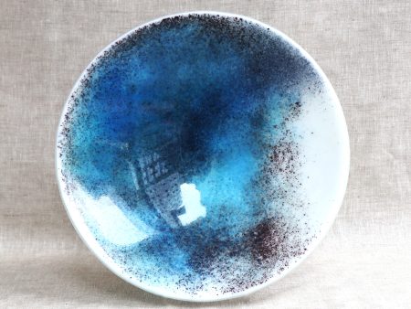 Large Blue Galaxy Bowl Online now