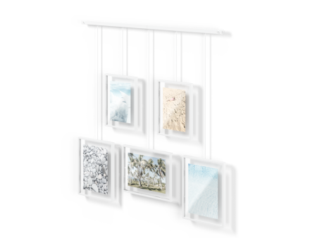 Exhibit Wall Picture Frames, Set of 5 For Discount