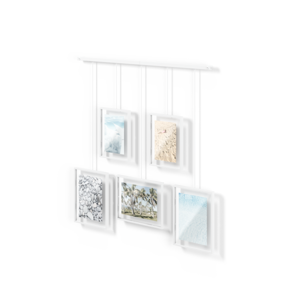 Exhibit Wall Picture Frames, Set of 5 For Discount