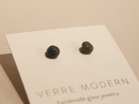 Mini Pebble Studs in Sterling Silver on Sale