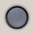 6135H34FS - Round | Shiny Black Ceramic Plant Saucer | High Fired Ecofriendly Clay - Sizes 8 -24  - FREE SHIPPING Online