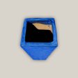 6016H47FS - Blue Wedge Planter - FREE SHIPPING For Discount