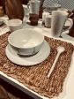 RECTANGULAR RATTAN PLACEMAT Sale